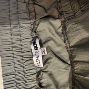 Fashion Nova Sage Green Skirt